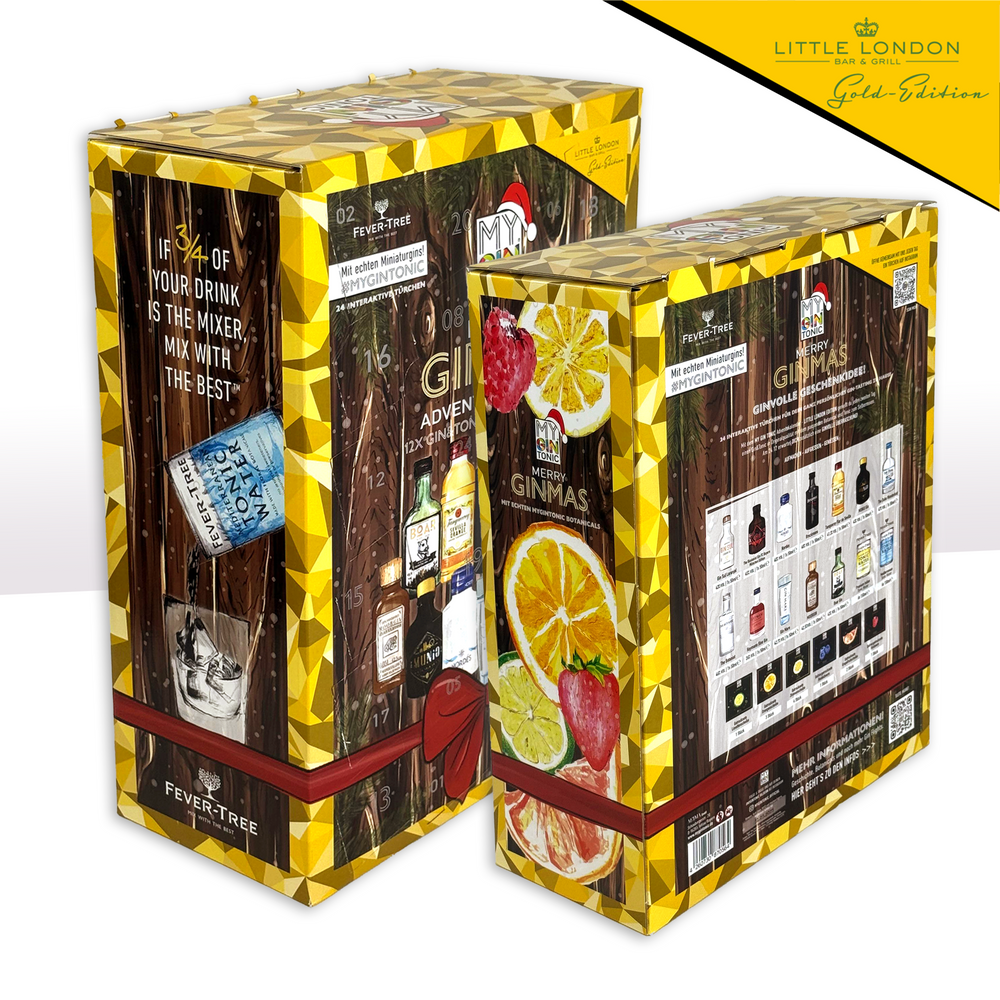 Adventskalender "interaktiv" - Little London Gold Edition